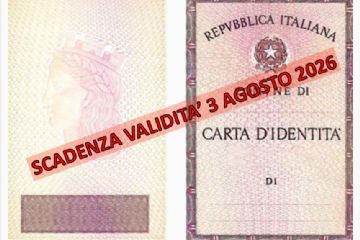 Validit&#224; delle Carte d&#39;Identit&#224; Cartacee – Scadenza 3 Agosto 2026